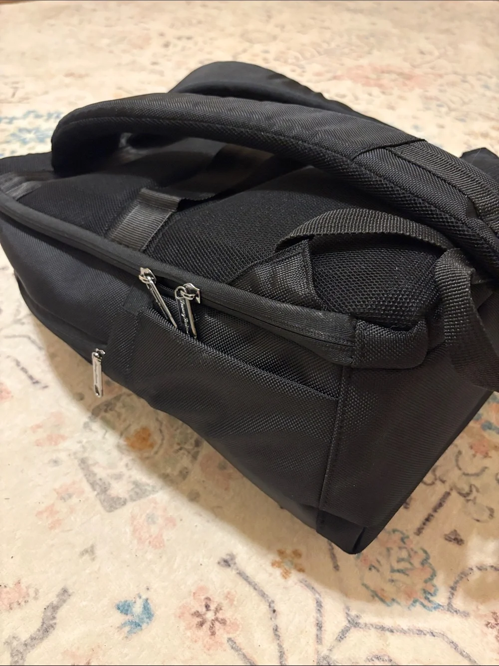 Tommy Bahama Black Men's Travel Backpack. Laptop bag. Like New! So nice!